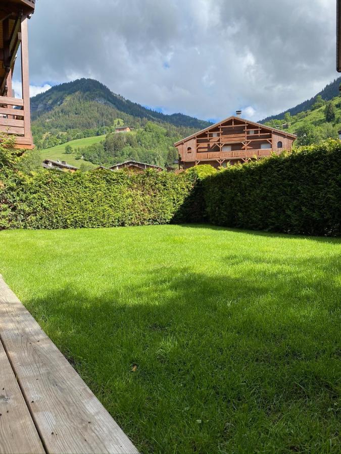 Ferienwohnung Le Hameau des Neiges Praz-sur-Arly Exterior foto