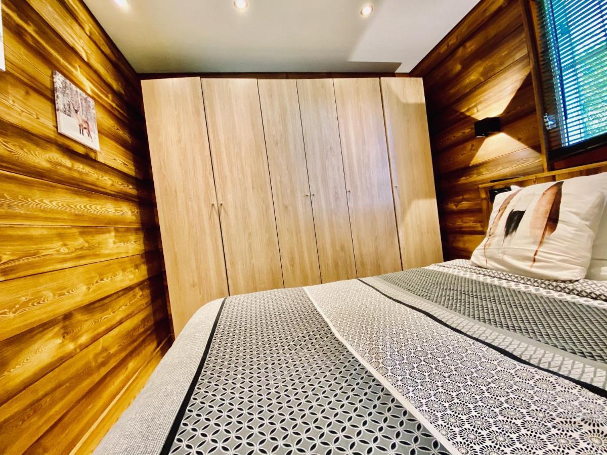 Ferienwohnung Le Hameau des Neiges Praz-sur-Arly Exterior foto