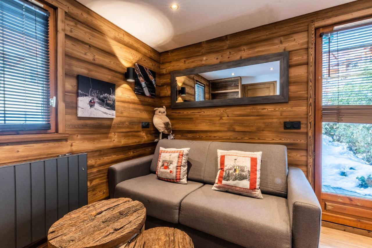 Ferienwohnung Le Hameau des Neiges Praz-sur-Arly Exterior foto