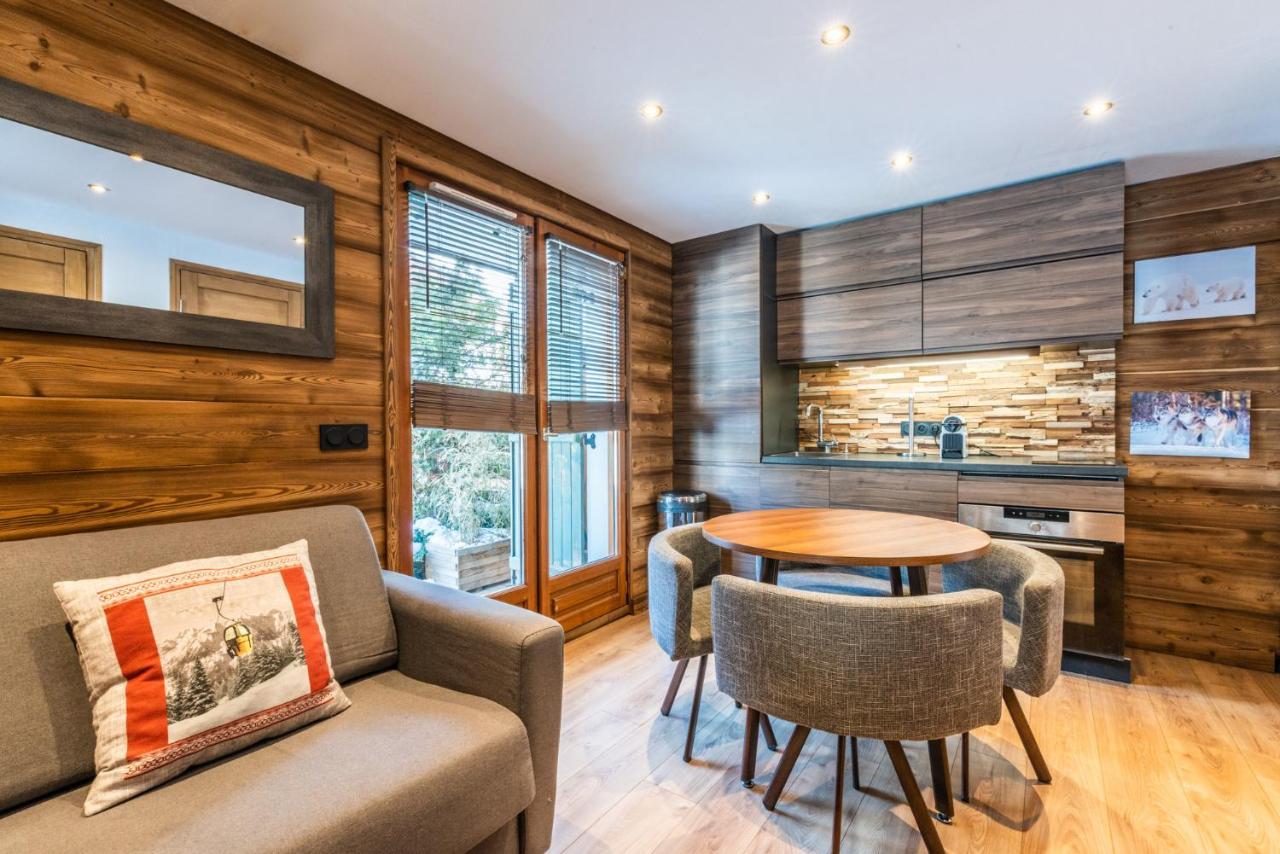 Ferienwohnung Le Hameau des Neiges Praz-sur-Arly Exterior foto