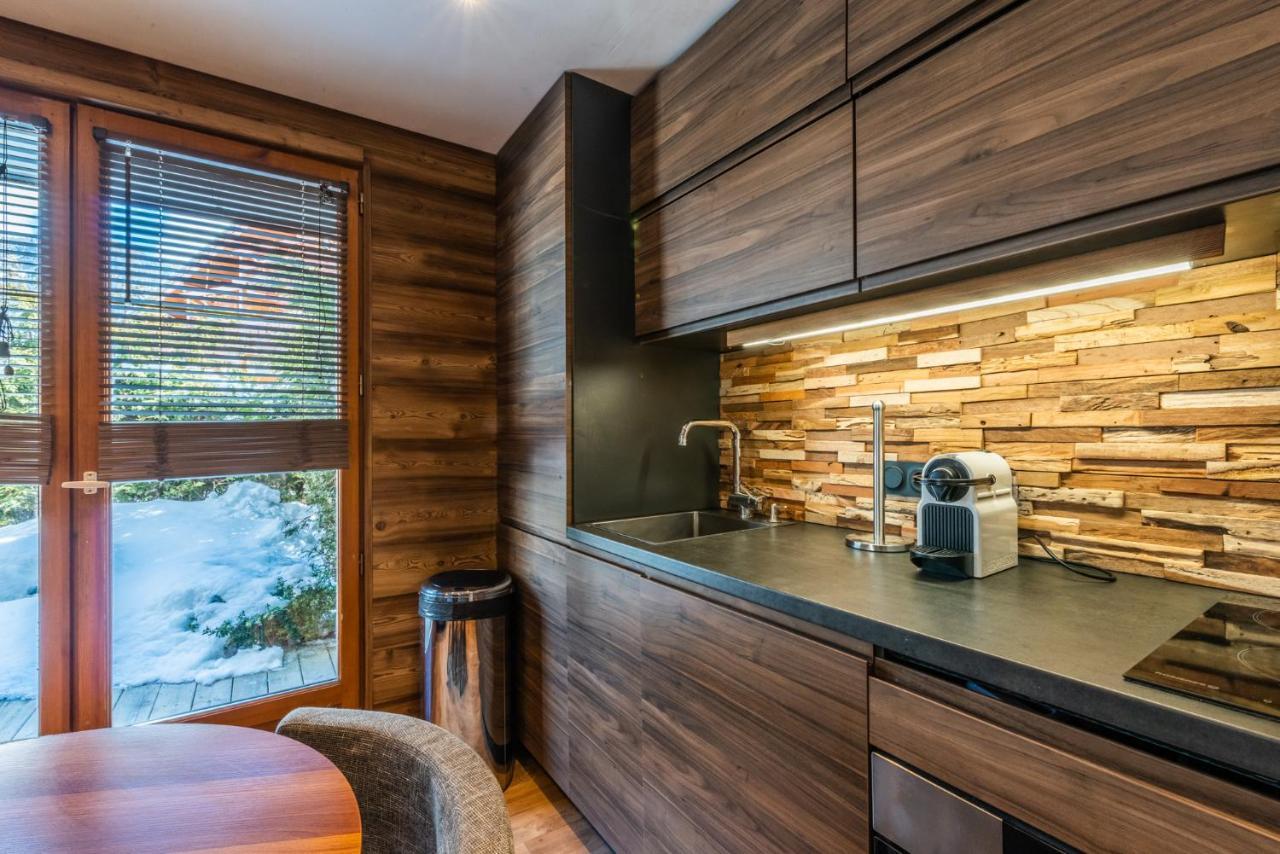 Ferienwohnung Le Hameau des Neiges Praz-sur-Arly Exterior foto