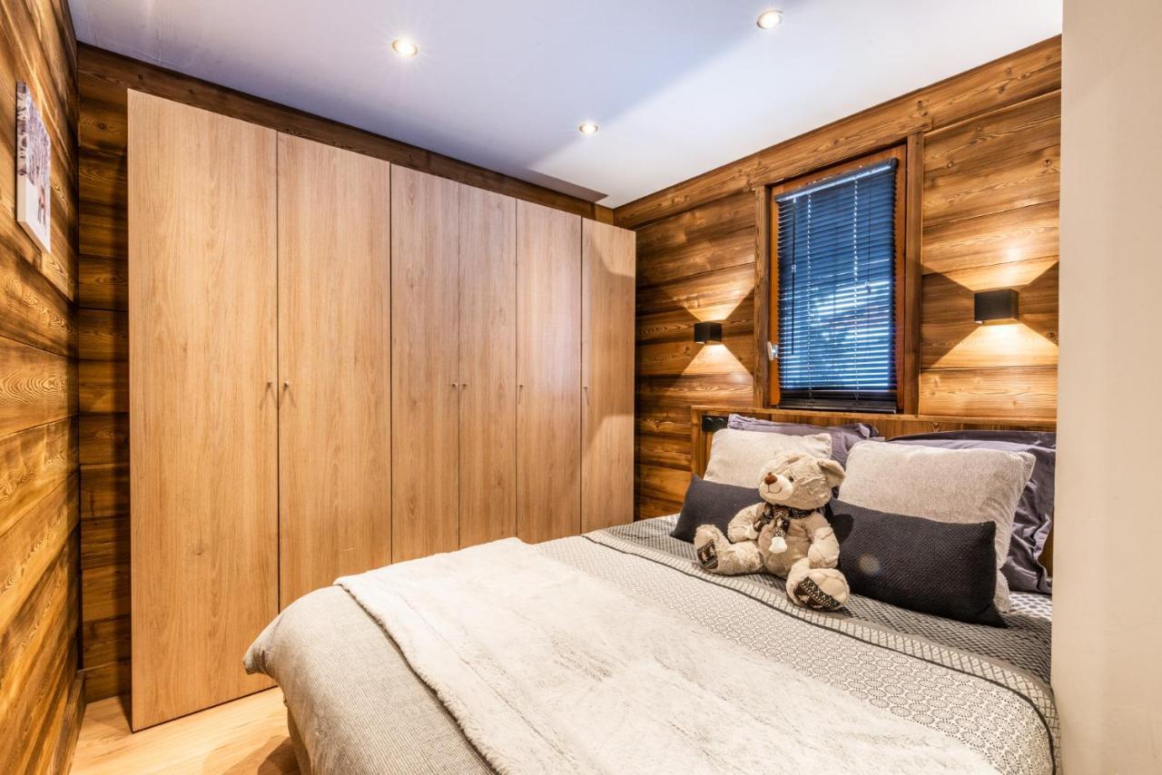Ferienwohnung Le Hameau des Neiges Praz-sur-Arly Exterior foto