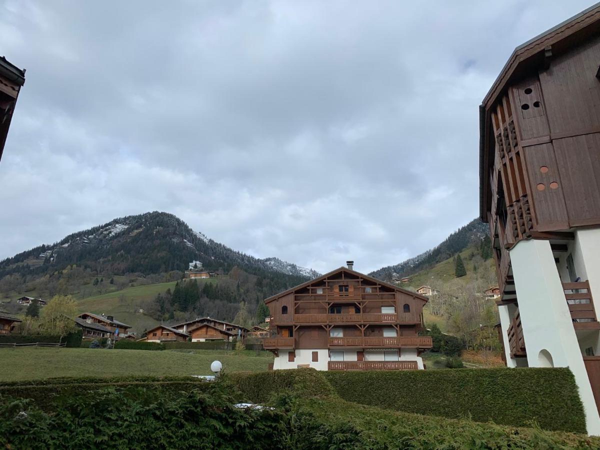 Ferienwohnung Le Hameau des Neiges Praz-sur-Arly Exterior foto